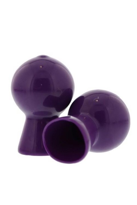 NIPPLE SUCKER PAIR IN SHINY PURPLE NIPPLE SUCKER PAIR IN SHINY PURPLE