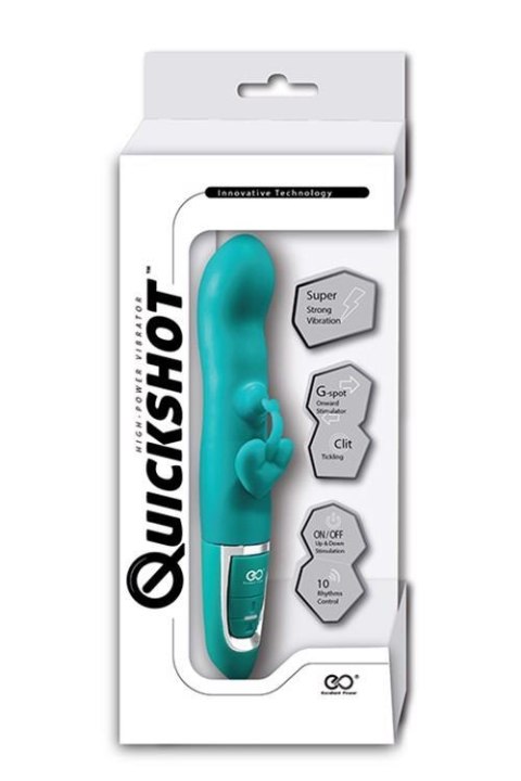 QUICKSHOT HIGH POWER VIBRATOR GREEN QUICKSHOT HIGH POWER VIBRATOR GREEN