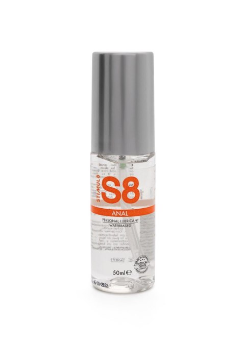 S8 WB Anal Lube 50ml Natural S8 WB Anal Lube 50ml Natural
