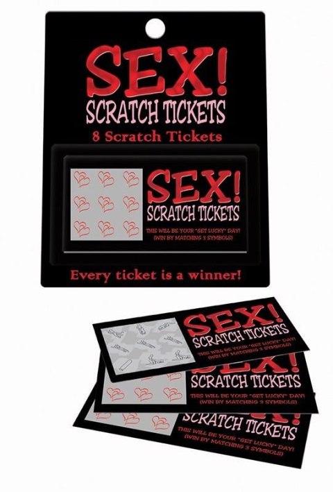 SEX! SCRATCH TICKETS SEX! SCRATCH TICKETS