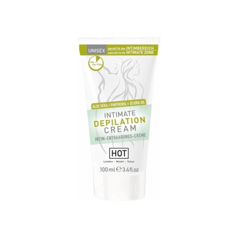 Żel/sprej-HOT Intimate Depilation Cream 100 ml Żel/sprej-HOT Intimate Depilation Cream 100 ml