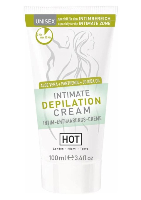 Żel/sprej-HOT Intimate Depilation Cream 100 ml Żel/sprej-HOT Intimate Depilation Cream 100 ml