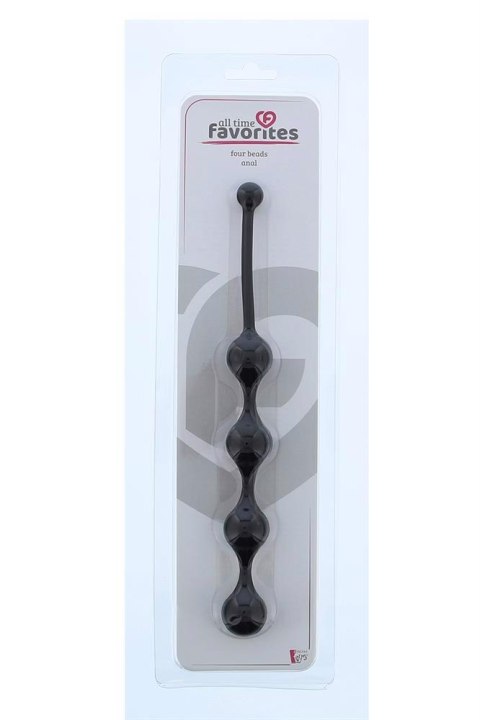 ALL TIME FAVORITES FOUR BEADS ANAL BLACK ALL TIME FAVORITES FOUR BEADS ANAL BLACK