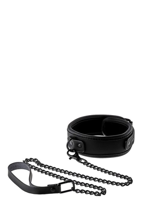 BLAZE COLLAR AND LEASH BLACK BLAZE COLLAR AND LEASH BLACK