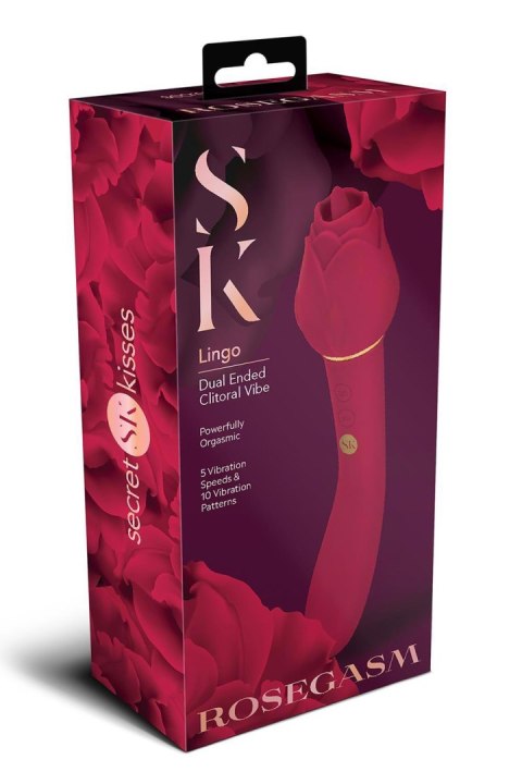 SECRET KISSES ROSEGASM LINGO DUAL VIBE SECRET KISSES ROSEGASM LINGO DUAL VIBE