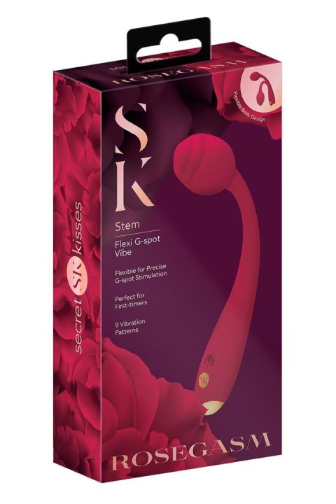 SECRET KISSES ROSEGASM LONG STEM VIBRATING ROSE SECRET KISSES ROSEGASM LONG STEM VIBRATING ROSE