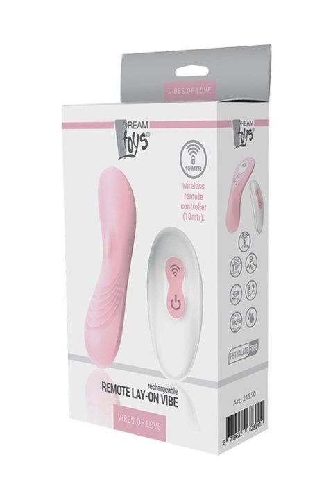Stymulator-DREAM TOYS REMOTE LAY-ON VIBE Stymulator-DREAM TOYS REMOTE LAY-ON VIBE