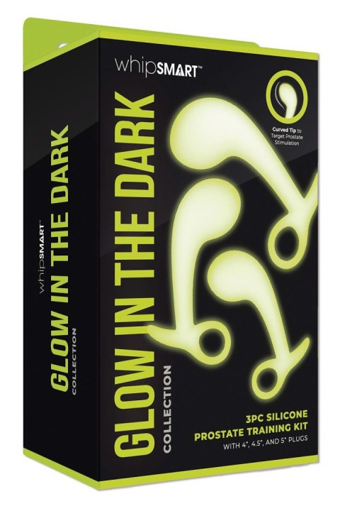 WHIPSMART 3 PCS GLOW IN THE DARK PROSTATE TRAINING KIT WHIPSMART 3 PCS GLOW IN THE DARK PROSTATE TRAINING KIT