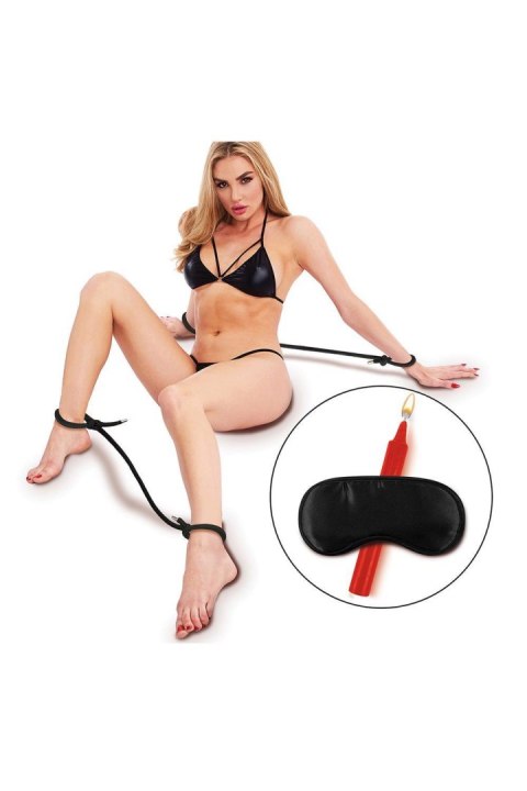 WHIPSMART 4 PCS JAPANESE BONDAGE ROPE SET WITH DROP CANDLES AND MASK WHIPSMART 4 PCS JAPANESE BONDAGE ROPE SET WITH DROP CANDLES AND MASK