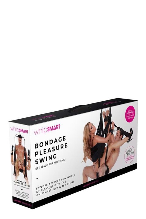 WHIPSMART BONDAGE PLEASURE SWING BLACK WHIPSMART BONDAGE PLEASURE SWING BLACK