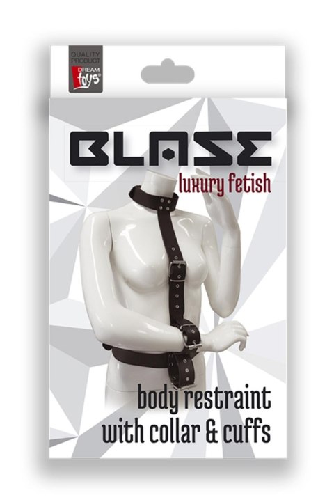 Wiązania-BLAZE RESTRAINT BODY HARNESS WITH COLLAR Wiązania-BLAZE RESTRAINT BODY HARNESS WITH COLLAR