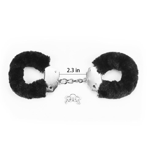 Fetish Pleasure Fluffy Handcuffs Black Fetish Pleasure Fluffy Handcuffs Black