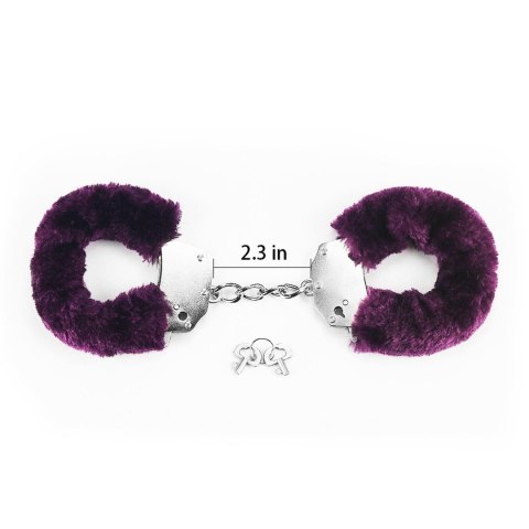 Fetish Pleasure Fluffy Handcuffs Purple Fetish Pleasure Fluffy Handcuffs Purple