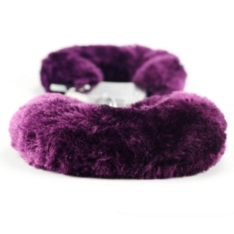 Fetish Pleasure Fluffy Handcuffs Purple Fetish Pleasure Fluffy Handcuffs Purple