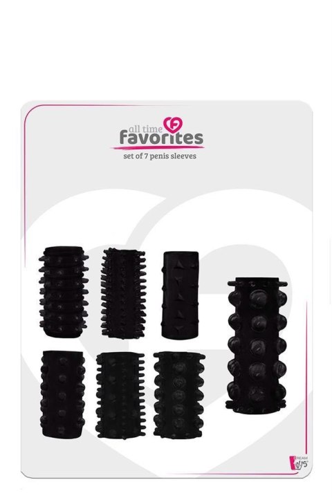 ALL TIME FAVORITES PENIS SLEEVES SET ALL TIME FAVORITES PENIS SLEEVES SET