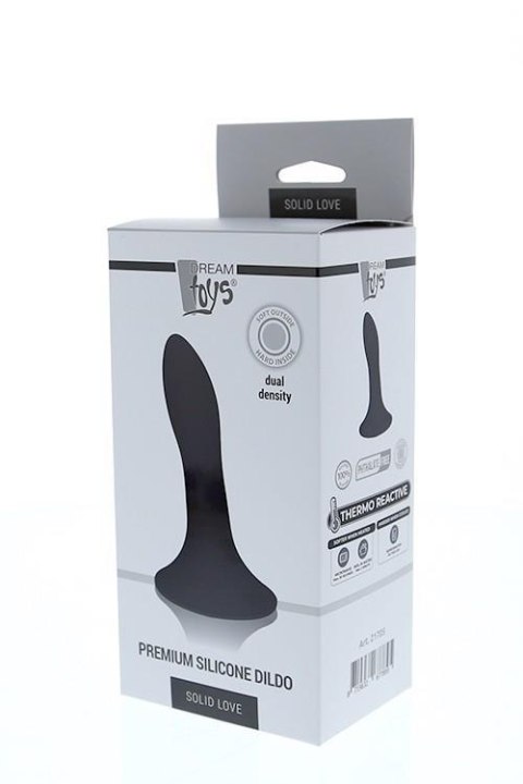 SOLID LOVE PREMIUM DILDO 5INCH BLACK SOLID LOVE PREMIUM DILDO 5INCH BLACK