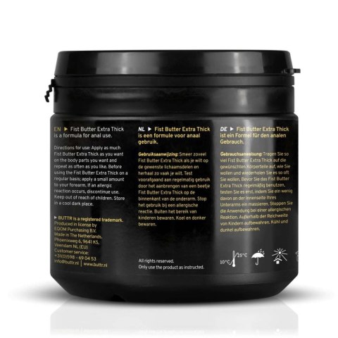 BUTTR - żel do Fistingu Extra Thick - 500 ml BUTTR - żel do Fistingu Extra Thick - 500 ml