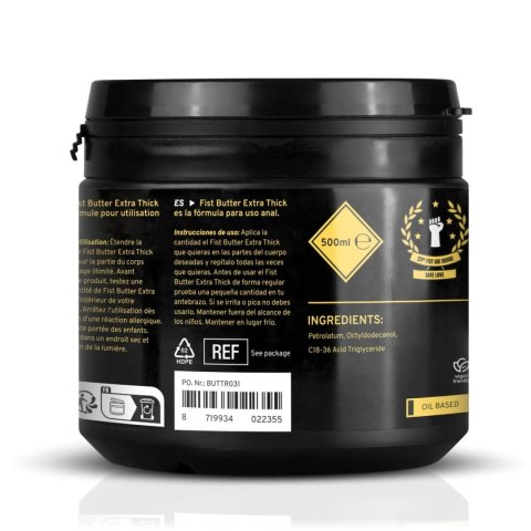 BUTTR - żel do Fistingu Extra Thick - 500 ml BUTTR - żel do Fistingu Extra Thick - 500 ml