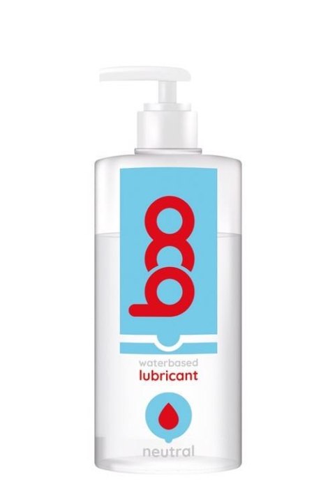 BOO WATERBASED LUBRICANT NEUTRAL 500ML BOO WATERBASED LUBRICANT NEUTRAL 500ML
