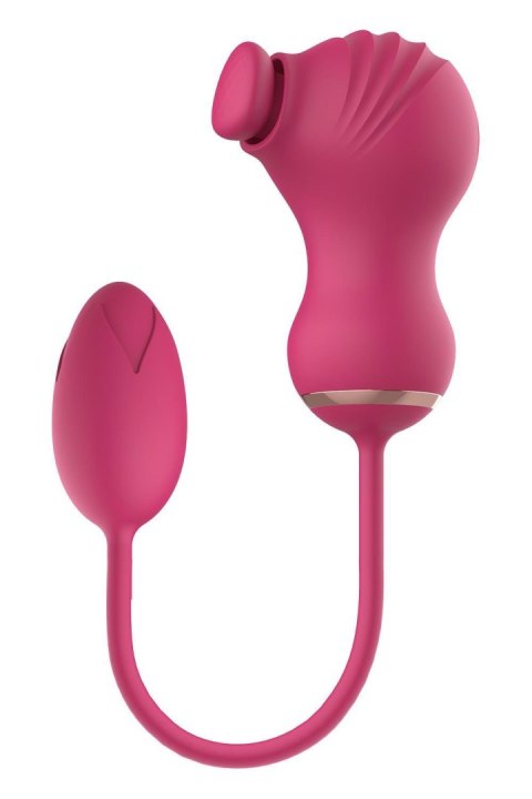 ESSENTIALS FLEXIBLE DUAL STIMULATOR AND VIBRATING EGG PINK ESSENTIALS FLEXIBLE DUAL STIMULATOR AND VIBRATING EGG PINK