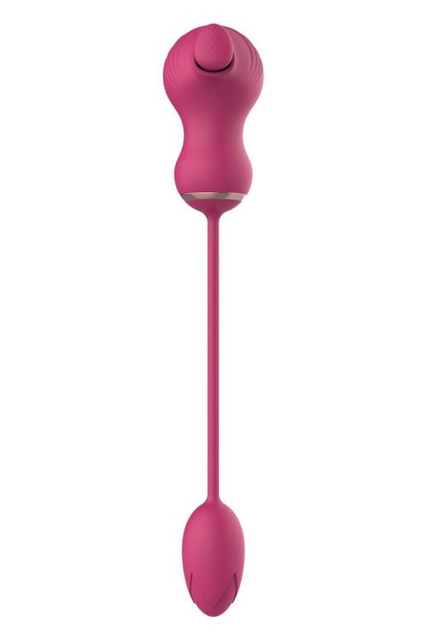 ESSENTIALS FLEXIBLE DUAL STIMULATOR AND VIBRATING EGG PINK ESSENTIALS FLEXIBLE DUAL STIMULATOR AND VIBRATING EGG PINK