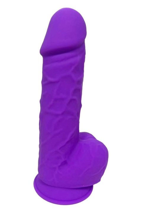 REAL LOVE DILDO WITH BALLS 8.5INCH PURPLE REAL LOVE DILDO WITH BALLS 8.5INCH PURPLE