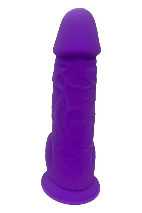 REAL LOVE DILDO WITH BALLS 8.5INCH PURPLE REAL LOVE DILDO WITH BALLS 8.5INCH PURPLE