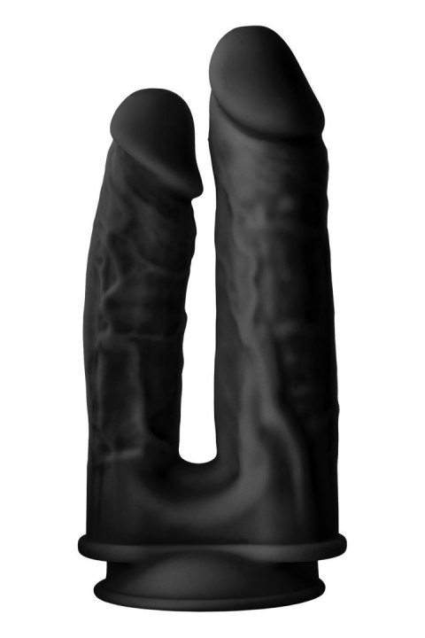 REAL LOVE DUAL DENSITY DOUBLE PENETRATOR BLACK REAL LOVE DUAL DENSITY DOUBLE PENETRATOR BLACK