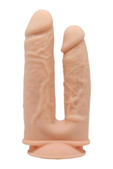 REAL LOVE DUAL DENSITY DOUBLE PENETRATOR FLESH REAL LOVE DUAL DENSITY DOUBLE PENETRATOR FLESH