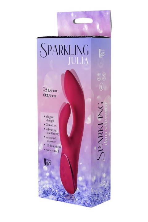 SPARKLING DUO VIBRATOR JULIA SPARKLING DUO VIBRATOR JULIA