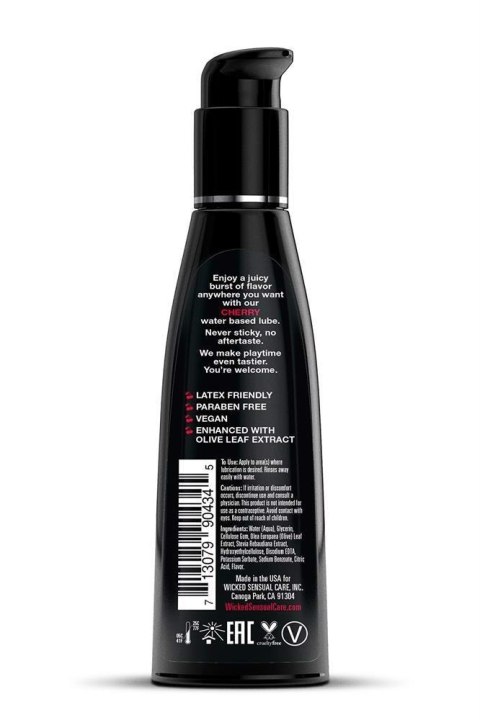 WICKED AQUA CHERRY FLAVORED 120ML WICKED AQUA CHERRY FLAVORED 120ML