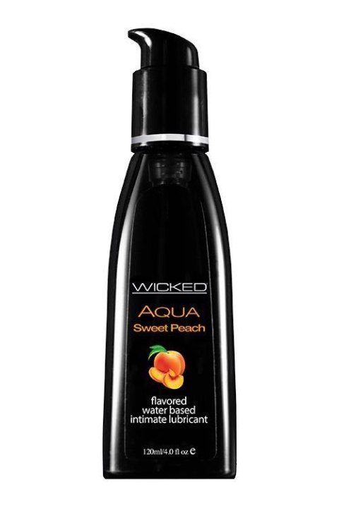 WICKED AQUA SWEET PEACH FLAVORED 120ML WICKED AQUA SWEET PEACH FLAVORED 120ML