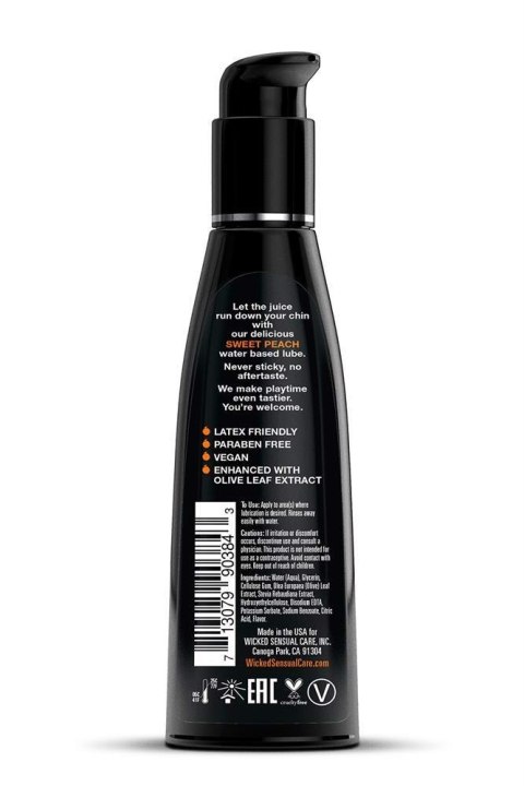 WICKED AQUA SWEET PEACH FLAVORED 120ML WICKED AQUA SWEET PEACH FLAVORED 120ML