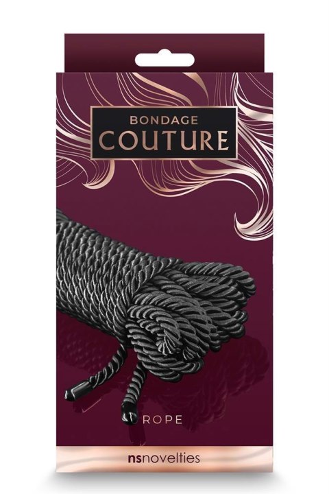 BONDAGE COUTURE ROPE BLACK BONDAGE COUTURE ROPE BLACK