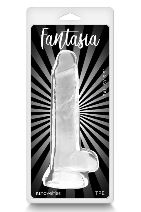 FANTASIA BALLSY 6.5" CLEAR FANTASIA BALLSY 6.5" CLEAR