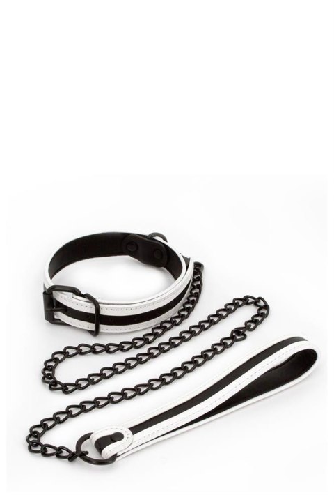 GLO BONDAGE COLLAR AND LEASH GREEN GLO BONDAGE COLLAR AND LEASH GREEN