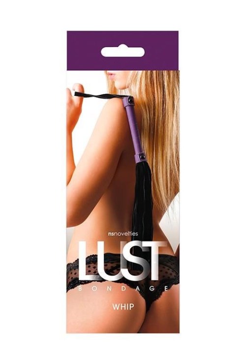 LUST BONDAGE WHIP PURPLE LUST BONDAGE WHIP PURPLE