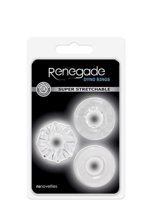 RENEGADE DYNO RINGS CLEAR RENEGADE DYNO RINGS CLEAR
