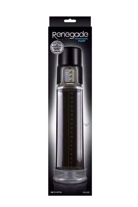 RENEGADE POWERHOUSE PUMP BLACK RENEGADE POWERHOUSE PUMP BLACK