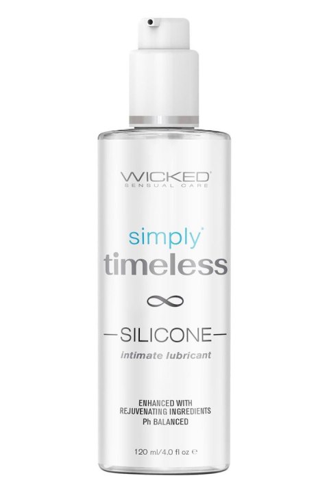 WICKED SIMPLY TIMELESS SILICONE LUBRICANT 120ML WICKED SIMPLY TIMELESS SILICONE LUBRICANT 120ML