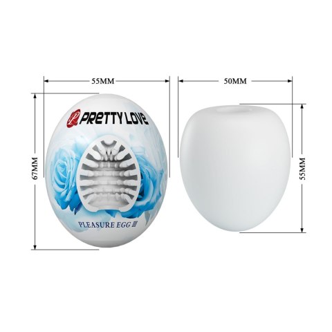 PRETTY LOVE - Pleasure Egg III, ABS / TPR PRETTY LOVE - Pleasure Egg III, ABS / TPR
