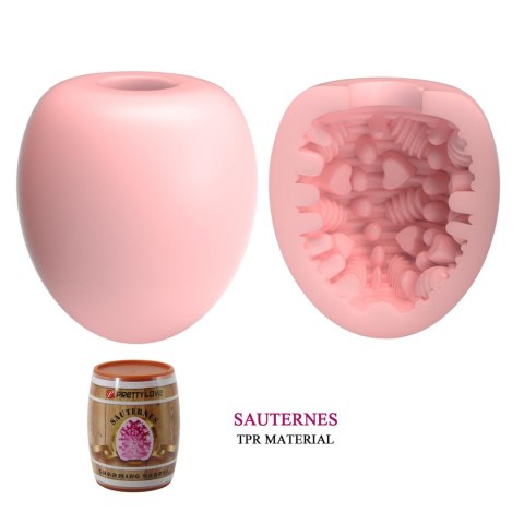 PRETTY LOVE - SAUTERNE, Charming barrel TPR / ABS PRETTY LOVE - SAUTERNE, Charming barrel TPR / ABS