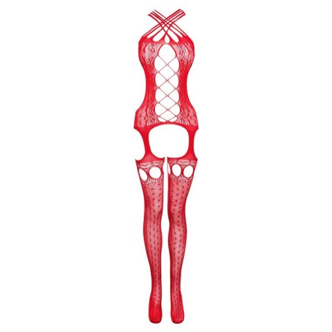 Chrisine bodystocking Jasmina- Czerwony Unisize Chrisine bodystocking Jasmina- Czerwony Unisize