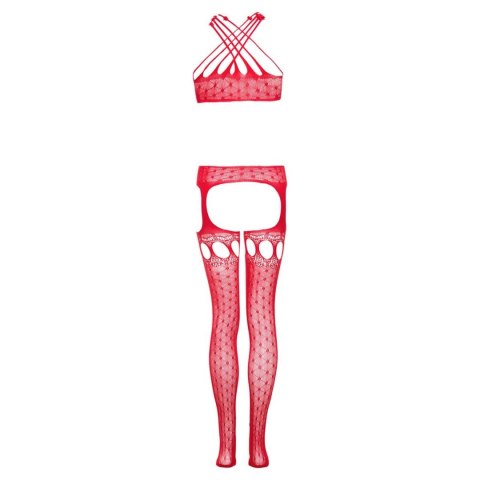 Chrisine bodystocking Jasmina- Czerwony Unisize Chrisine bodystocking Jasmina- Czerwony Unisize