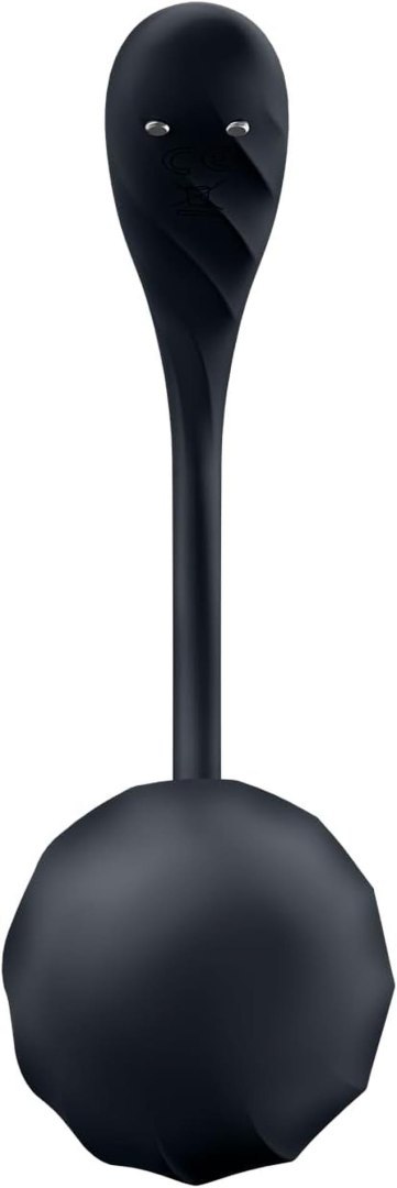 Wibrujące jajeczko Ribbed Petal black Connect App Wibrujące jajeczko Ribbed Petal black Connect App