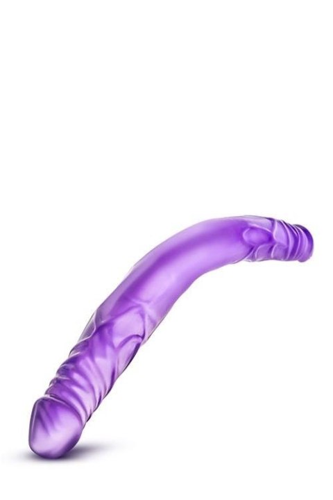 B YOURS 14INCH DOUBLE DILDO PURPLE B YOURS 14INCH DOUBLE DILDO PURPLE