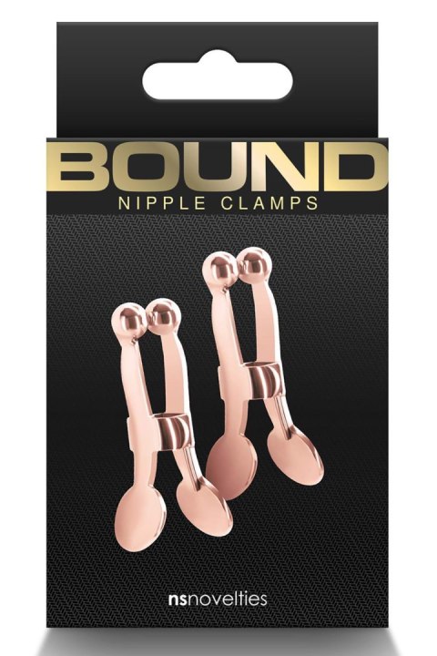 BOUND NIPPLE CLAMPS C1 ROSE GOLD BOUND NIPPLE CLAMPS C1 ROSE GOLD
