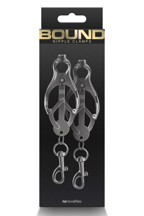 BOUND NIPPLE CLAMPS C3 GUNMETAL BOUND NIPPLE CLAMPS C3 GUNMETAL