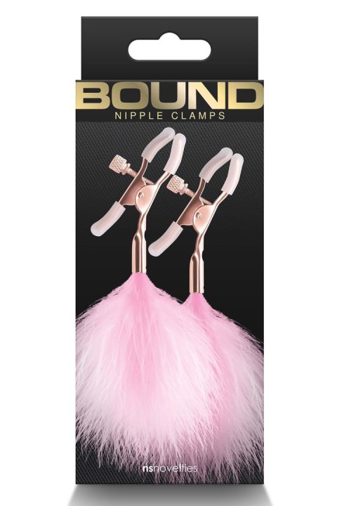 BOUND NIPPLE CLAMPS F1 PINK BOUND NIPPLE CLAMPS F1 PINK