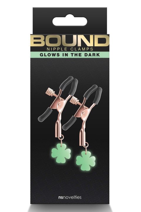 BOUND NIPPLE CLAMPS G4 ROSE GOLD BOUND NIPPLE CLAMPS G4 ROSE GOLD